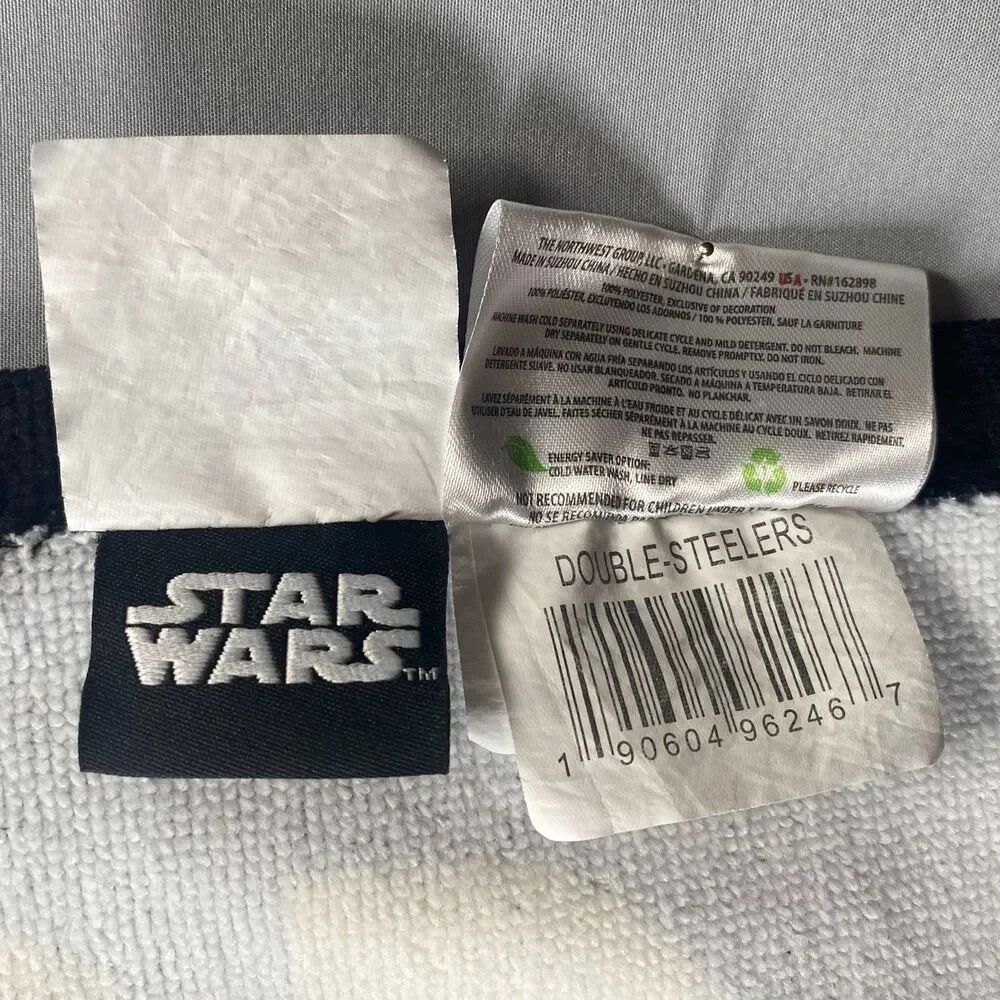 Pittsburgh Steelers NFL Disney Star Wars Mandalorian & The Child Double Towel